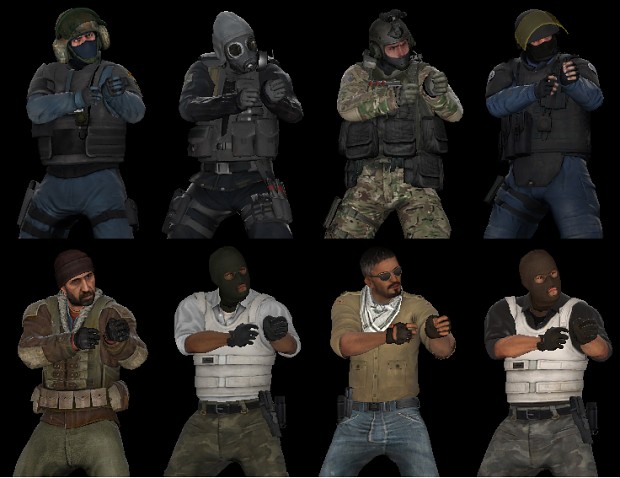 CSGO OLD Players Models