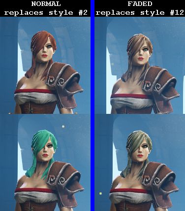 Female Hair Replacement Mod