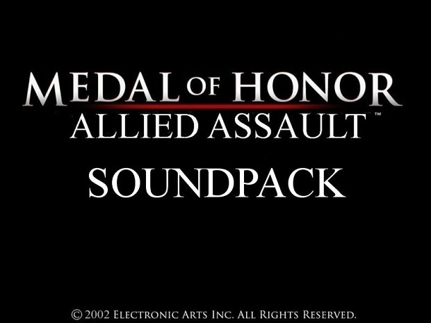 Medal of Honor: Allied Assault Sound Pack