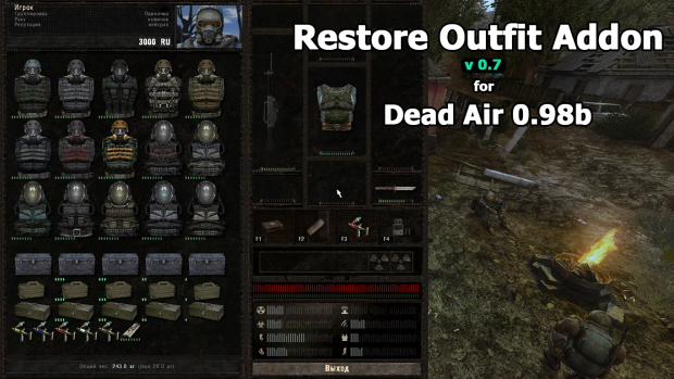Restore Outfit Addon v0.7