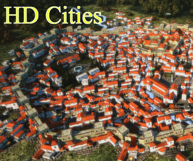 HD Cities for Total War:  Rome II