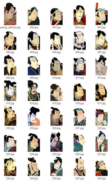 Kabuki Portraits Mod