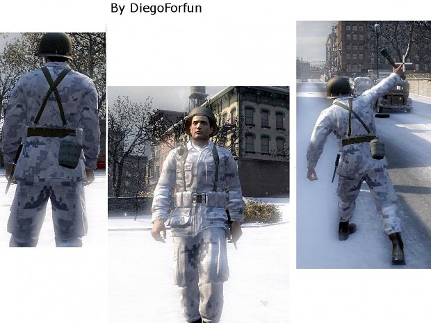 US Army snow camo