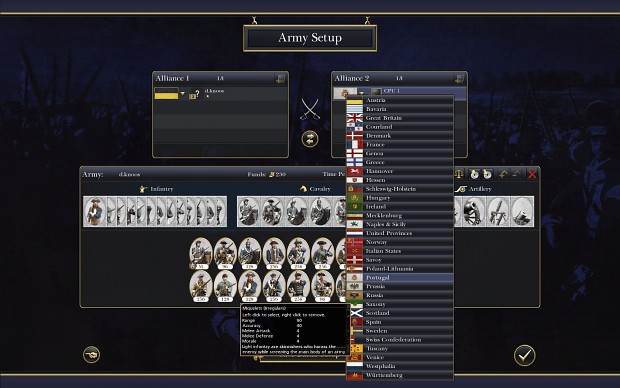 Play as 32 Factions in custom battles
