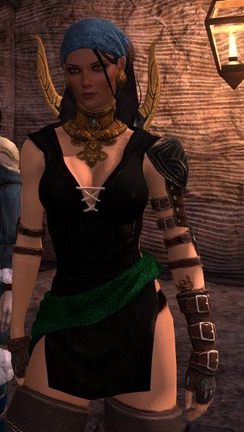 Dark Celtic Isabela Outfit 1 (Not Romanced)