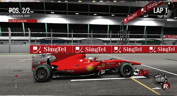 [RDDev] Ferrari F10 Retextured HD 2010 Ver V1