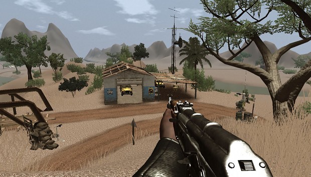 Far Cry 2 Team Deathmatch Map Savannah Fort Battle
