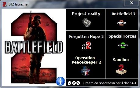 Bf2 Launcher (with mods and parameters) 2.0.1