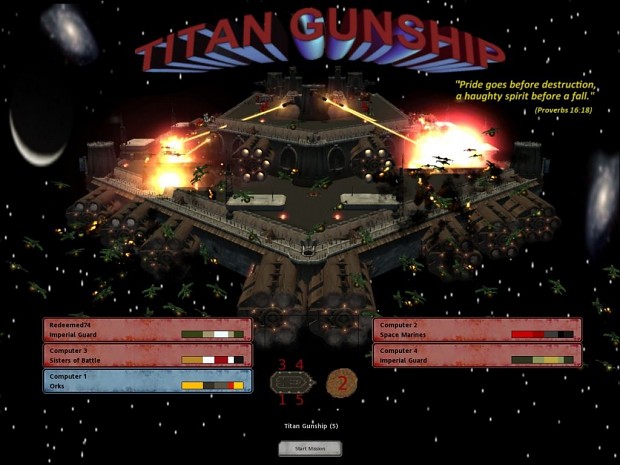 Titan Gunship - Ork Encounter