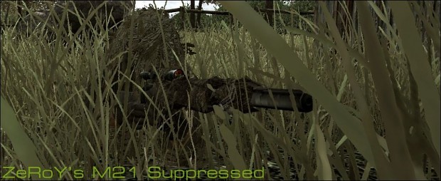 M21 Suppressed Sniper Rifle Mod 1.0