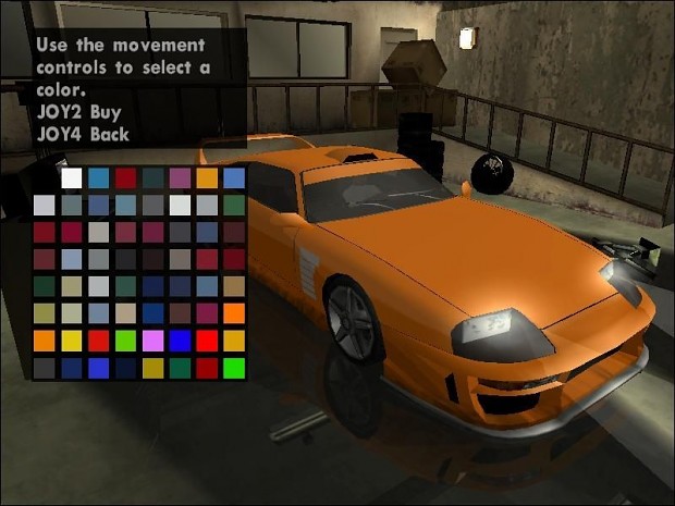 New Car Colors in Mod Shops