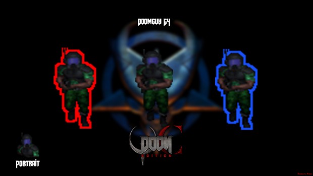 Doomguy 64 skin