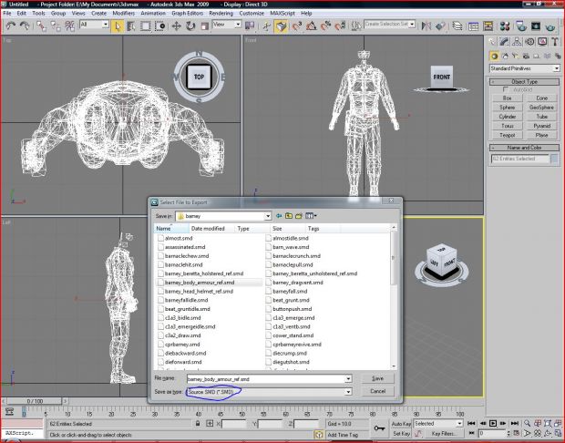 3D Studio Max SMD Export Plug-in