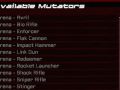 Weapon Arena Mutators (PC and PS3)