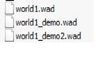 Missing Wad files