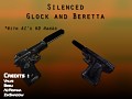 Silenced Glock and Beretta + AI's HD HEV Hands