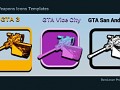 GTA Weapons Icons Templates