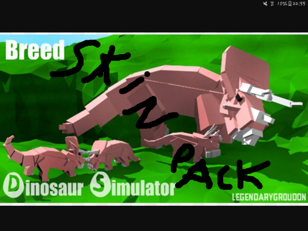 DS skins(DLC for jpog dinosaur simulator)
