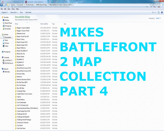 Mikes Battlefront 2 Mods & Maps Collection #4