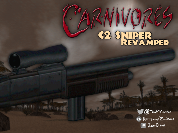 Carnivores 2/Ice Age - Sniper Rifle