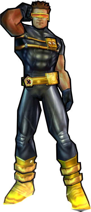 Cyclops' X-Men Legends Outfit Fix - PS2 Skin