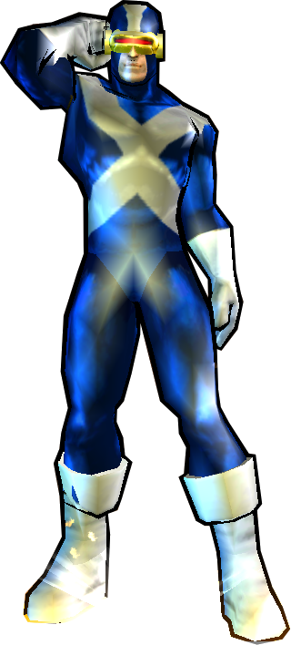 Cyclops' White X-Factor Outfit - PS2 Skin