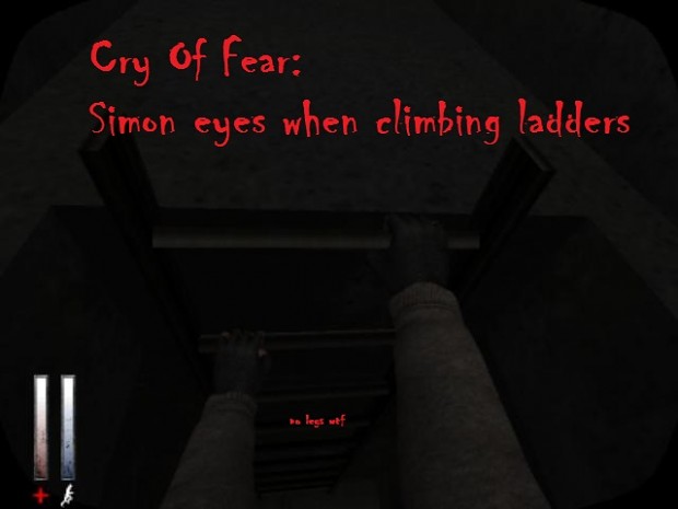 Cry Of Fear: Reanimated Camera angle when simon climbs ladders
