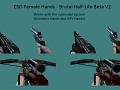 BHL Beta V2 Weapons - CSO Female Hands