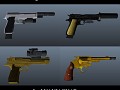 Max Payne 3 weapon retexture pack by LUAN JAGUAR