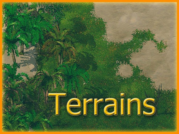 7 New Terrains for Random Map