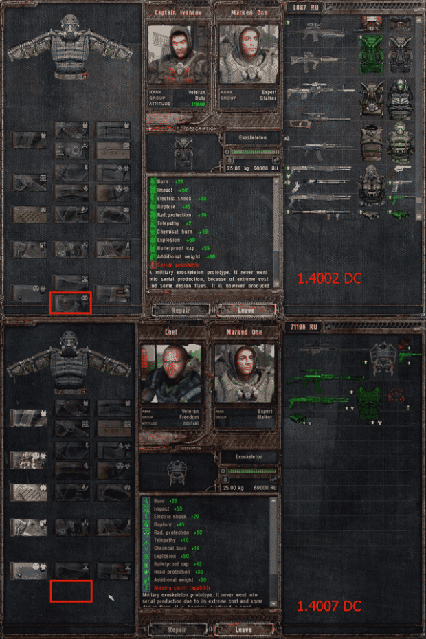 Exo-Suit Night Vision Upgrade Restored for 1.4007