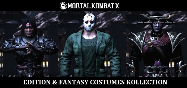 Mortal Kombat XL - Fantasy & Edition Costumes Kollection