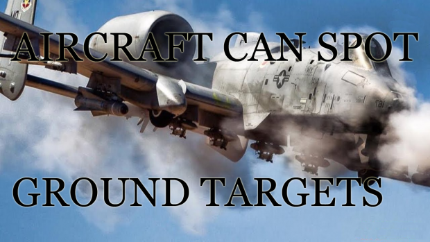 Aircraft Spotting Ground Targets