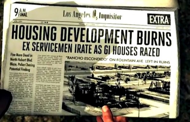 L.A. Noire - Newspaper dialogue