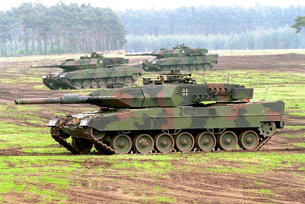 Leopard Tanks Engine Sound