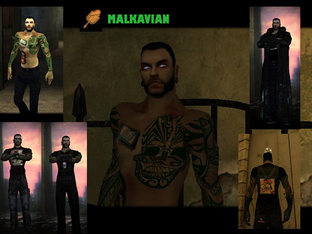vampire Malkavian Fight club by Marius217