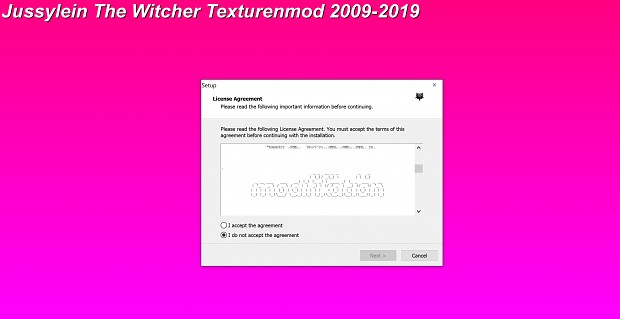 The Witcher Texturen Mod -New English 10TH anniversary Setup