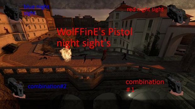 WolFFinE's Pistol night sight's