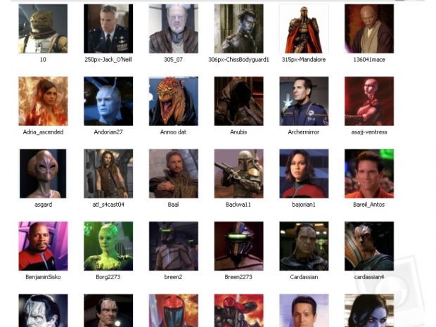 Portrait Pack For The Star Trek Vs. Star Wars Mod