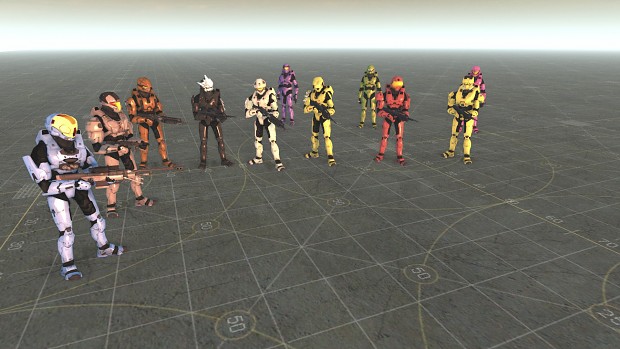 My Old Halo 3 Spartans - Addon