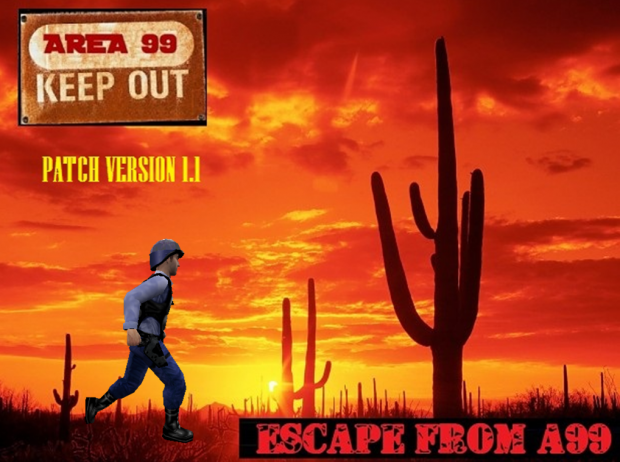Escape From Area 99. Patch version 1.1
