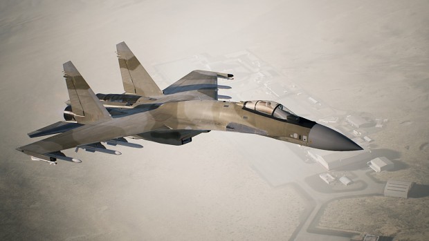 Su-35S -Desert Flanker-