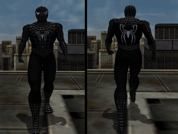 SpiderMan The Movie Black Suit