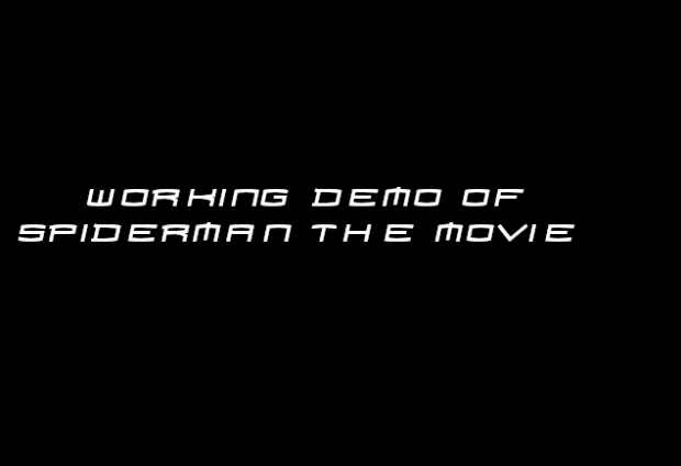 SpiderMan The Movie Game Demo (fixed)