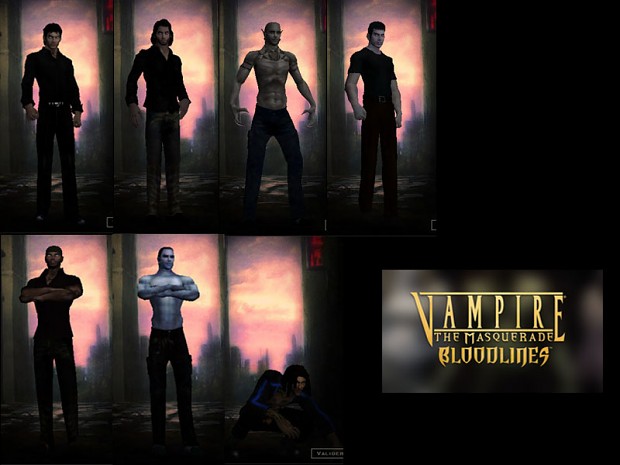 vampire-gangrel, brujah, Tremere . Whitehair by marius217 addon - Vampire:  The Masquerade – Bloodlines - ModDB