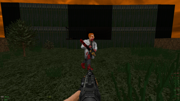 Chainsaw Zombie Scientist Brutal Doom