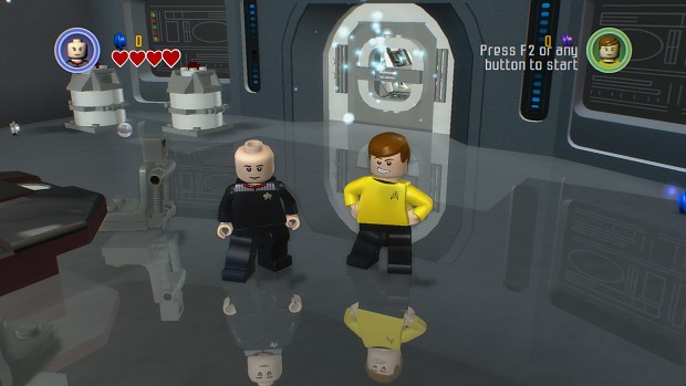 Kirk and Picard