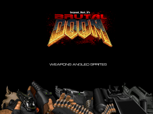project brutality weapon skins pack for brutal doom v21 test