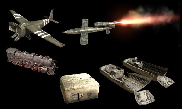 Reskinned Military Objects