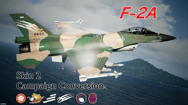 F-2A Campaign Conversion - Skin 2 (High Vis)